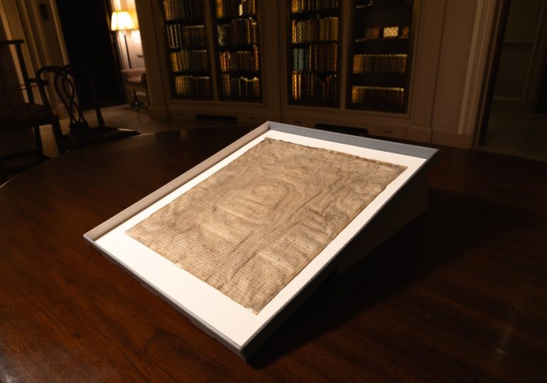 Cheap $27 ‘copy’ of historic Magna Carta is revealed to be an ORIGINAL worth 78,000x more