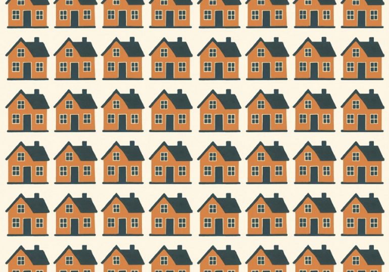 Everyone can see the rooftops – but you need a high IQ to spot the one house that’s different in under 10 seconds