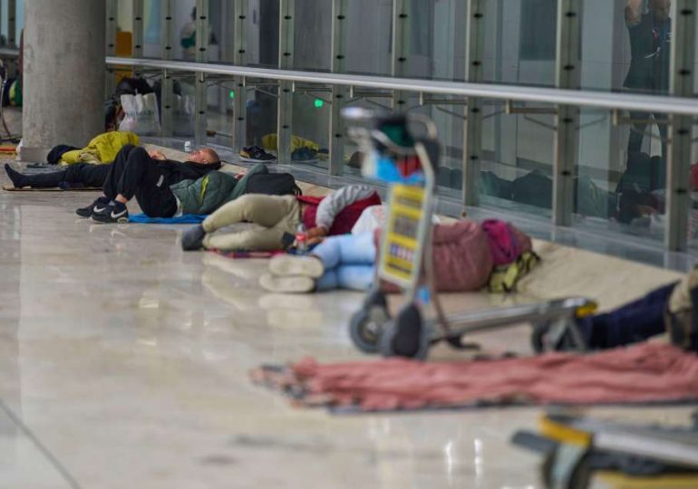 Inside ‘Zombieland’ airport infested with bedbugs where ‘hidden city’ of the homeless sleep on every level of terminal