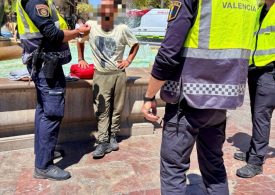 Tourist stabbed in back of neck as she walked with boyfriend in random attack by ‘homeless man’ in Valencia