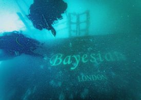 Watery grave of Bayesian superyacht revealed in eerie last photos as mystery sinking sparks multi-million war of words