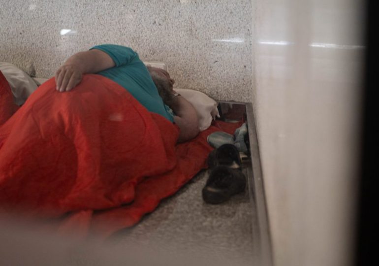 Inside crime riddled homeless camps at Spain holiday airports where lifts are BEDROOMS & tourists dodge drugs & fleas