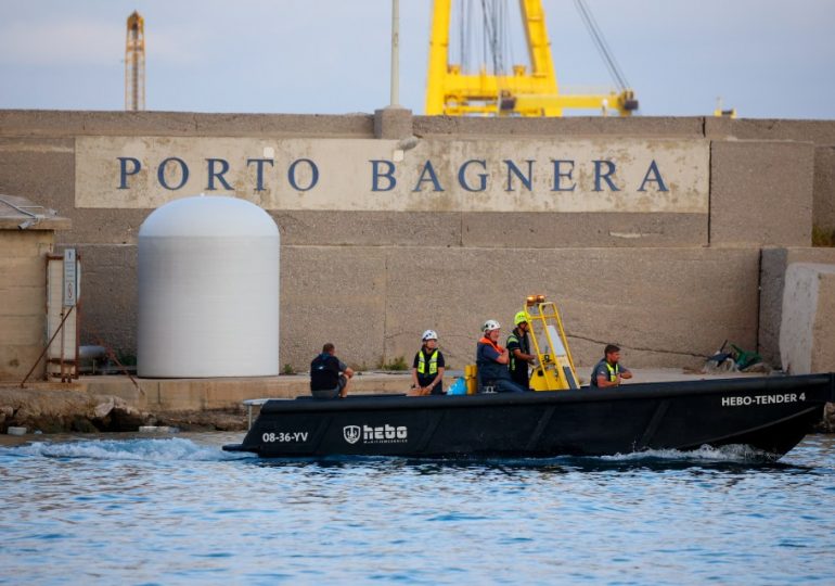 Recovery of Mike Lynch’s sunken £14m superyacht Bayesian halted after diver, 39, dies just days into salvage operation