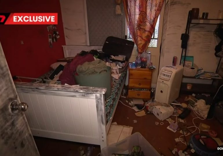 Inside disgusting house of horrors where Pheobe Bishop ‘lived with her killers’… as even ‘the air tastes dirty’