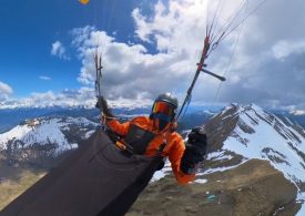 I fell 9,000ft & LIVED after my paraglider wing collapsed during a flight… but I can’t wait to get back in the sky