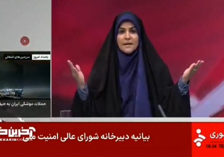 Watch The Moment Israel Strikes Iranian State Television During Live Broadcast