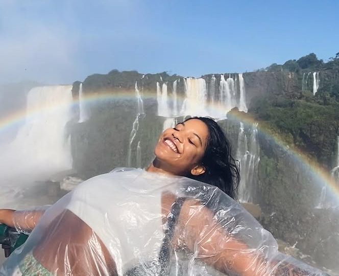 Tragic last vid shows tourist, 26, smiling next to pal at summit before deadly plunge in active volcano crater