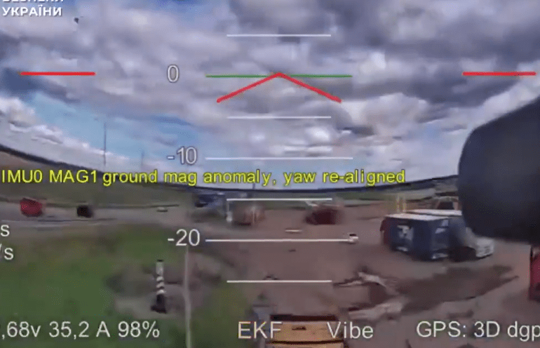 Incredible new footage of Ukraine’s Op Spiderweb shows smuggled drone taking off & swooping on Putin’s burning bombers