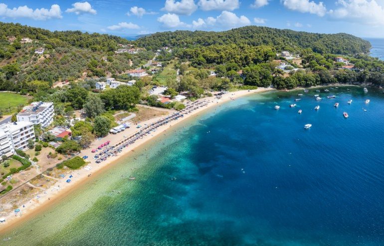 Brit tourist dies on his sun lounger on Greek paradise island before body is discovered by fellow beachgoers