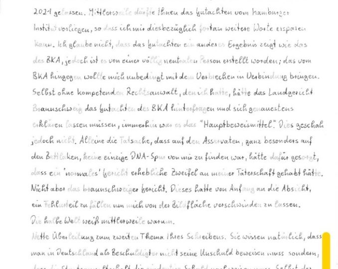 Read Madeleine McCann prime suspect Christian Brueckner’s sick letter in full – including chilling ‘no body’ gloat