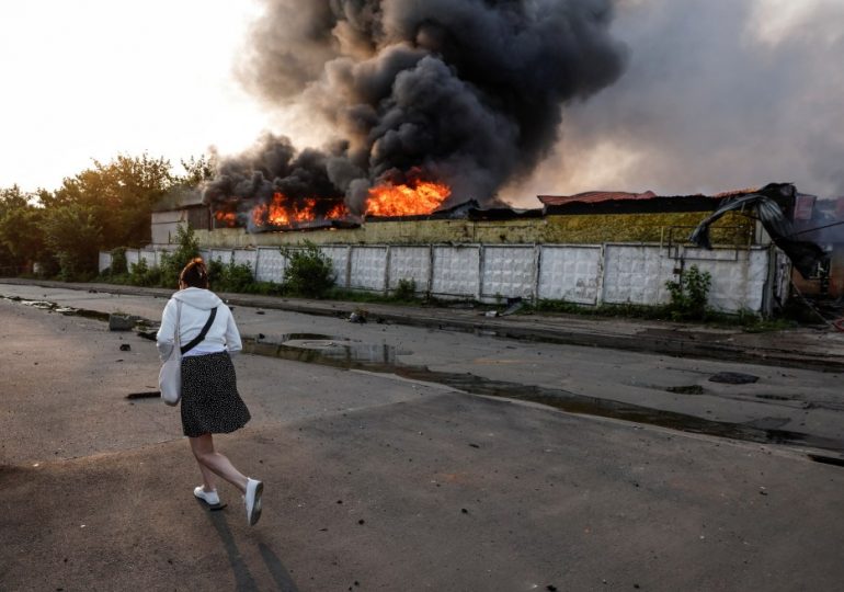 Night of hell for Ukraine as Putin launches 315 drones in one of biggest strikes of war sparking huge inferno in Kyiv