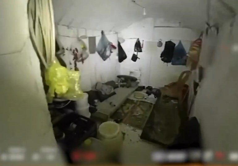 Shocking drone vid reveals slain Hamas chief Sinwar’s sinister terror tunnel lair DIRECTLY under Gaza hospital