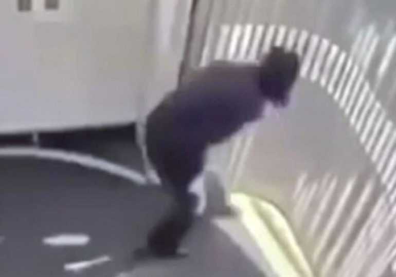 Horror moment Qantas worker plunges 20ft from plane’s airbridge fracturing spine & left with collapsed lung