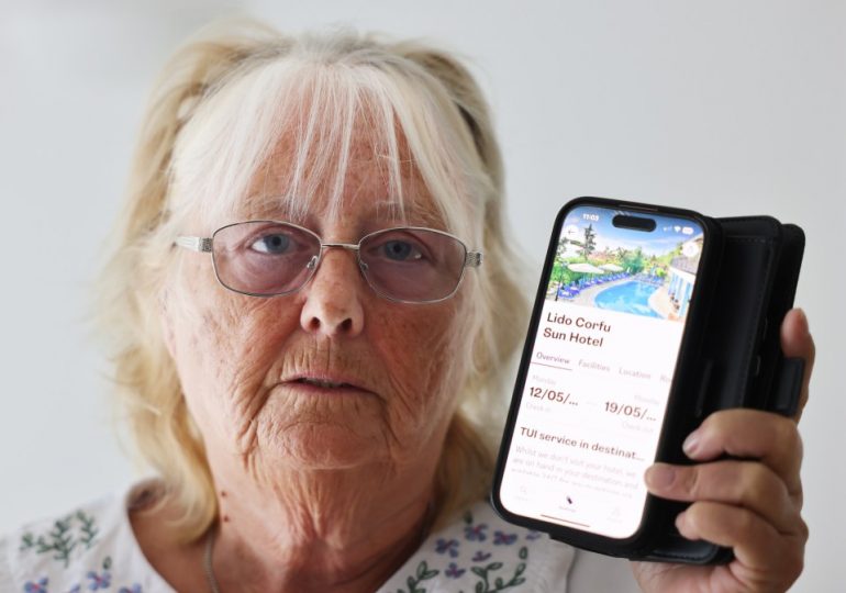 No chips, no bacon and no sausages… Brit gran’s holiday hell as she moans Corfu resort ‘didn’t have any English food’