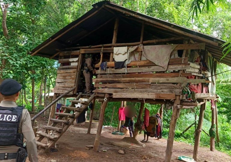 Boy, 8, is found being raised by pack of DOGS in squalid drug den – and can only communicate by barking