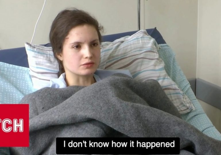 Girl survives being blasted 100ft from Kyiv tower in Putin blitz that killed 11 – but says ‘what happened to mum & dad?’