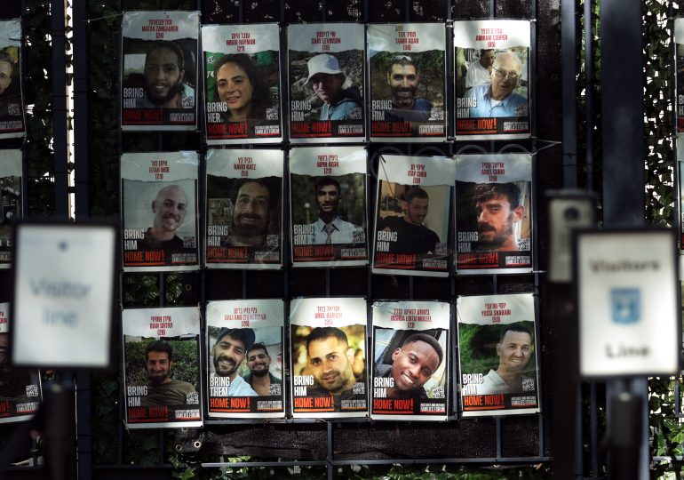 Families of Israeli Hostages Condemn UK Plan to Recognize Palestinian State as ‘Reward for Terror’