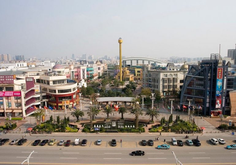 Inside world’s BIGGEST shopping centre that now lies abandoned with rusting rollercoasters, canals & 2,000 empty shops
