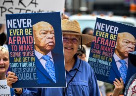 ‘Good Trouble’ Protests Against Trump Administration Being Held Across the U.S. in Honor of Late Congressman John Lewis