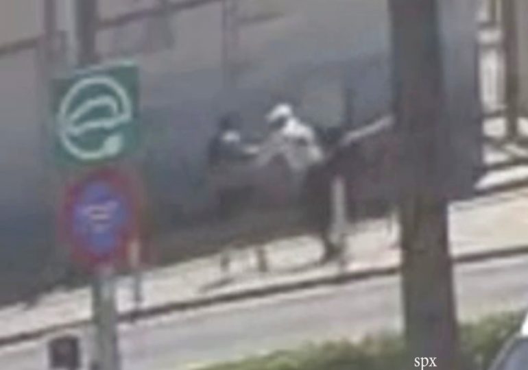 Shock moment British OAP, 85, holidaymaker is mugged and shoved to the ground as he was on walk with wife in Majorca