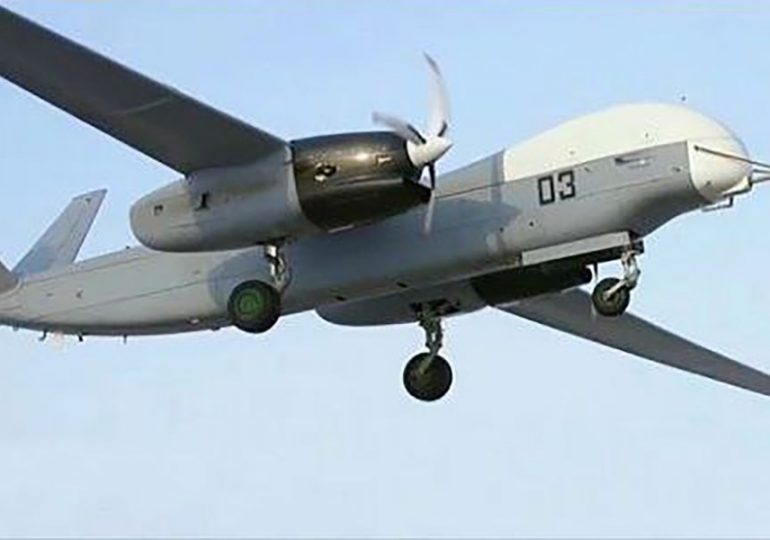 Humiliating moment Putin’s giant new five-tonne AI war drone smashes into RUSSIAN house in fiery blunder on test mission