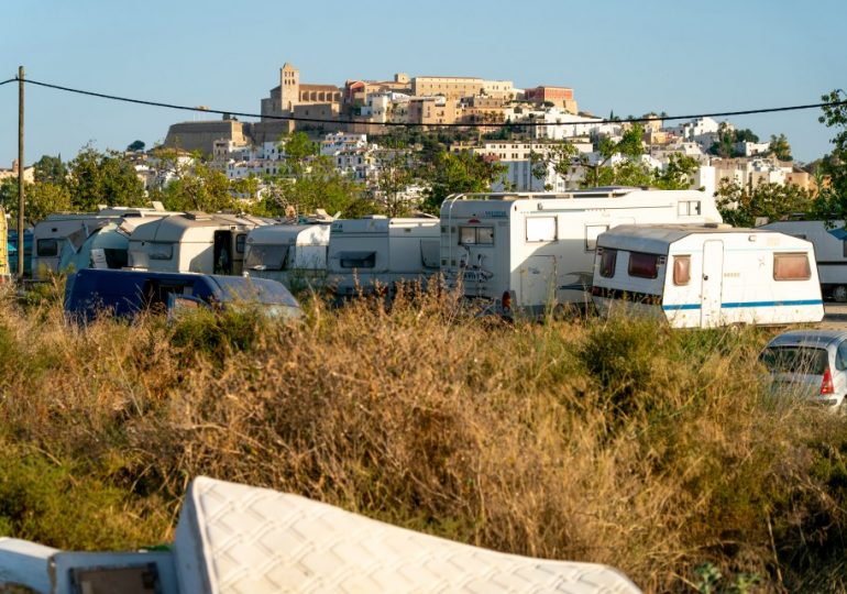 Inside secret Ibiza shanty town riddled with snakes where superclub workers live in squalor with no water or electricity