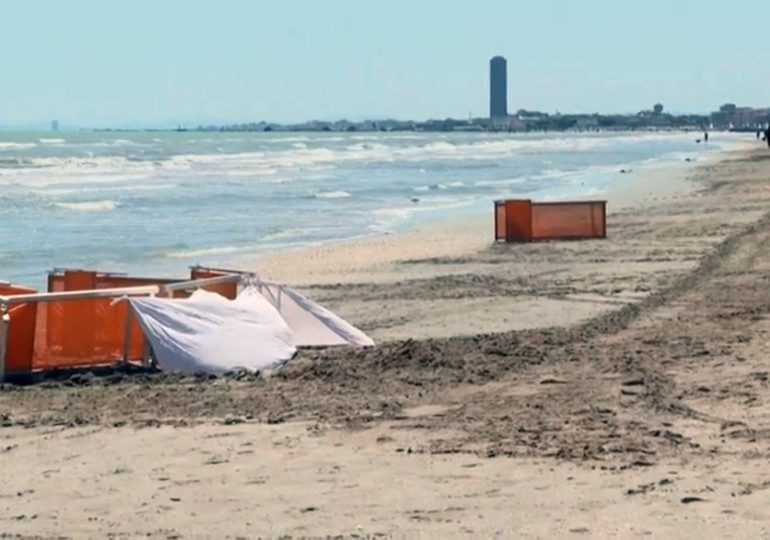 English teacher tourist crushed to death by drugged-up bulldozer driver on Italian beach as she picked up shell