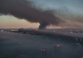 Russia Pounds Kyiv with Largest Aerial Attack Since Ukraine War Began