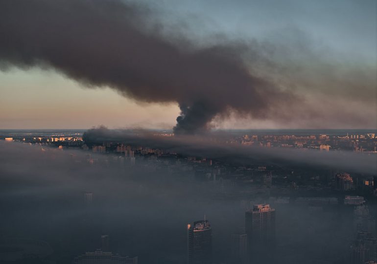 Russia Pounds Kyiv with Largest Aerial Attack Since Ukraine War Began