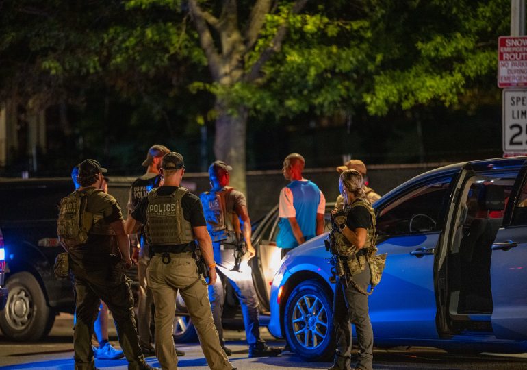 Trump’s D.C. Takeover Yields 66 Arrests in First 2 Nights, as City Braces For More National Guard Troops