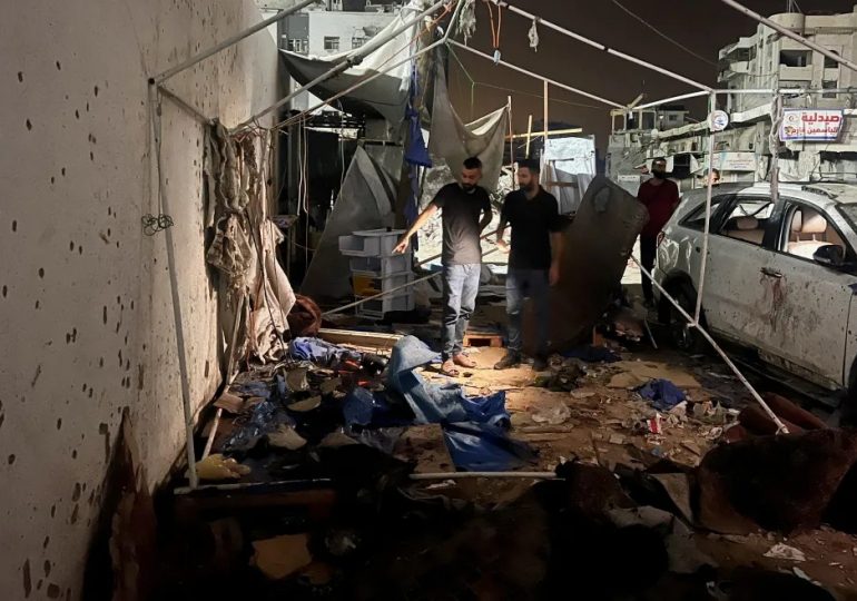 Four Al Jazeera journalists ‘killed in Israeli strike that hit media tent near Gaza City hospital’