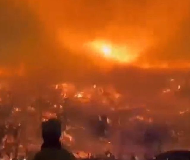 Terrifying moment FIRENANDO is whipped up in deadly Portugal fires as mayor killed in inferno