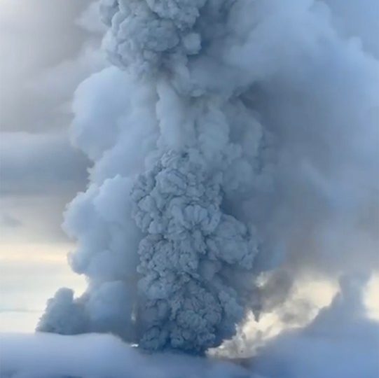 Watch moment Russian volcano explodes for first time in 600 YEARS sparking tsunami warning after catastrophic mega quake