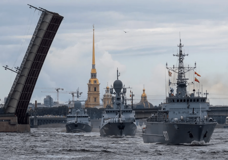 Russia and China begin massive war games in Sea of Japan after Trump sends two nuclear submarines to face down Putin