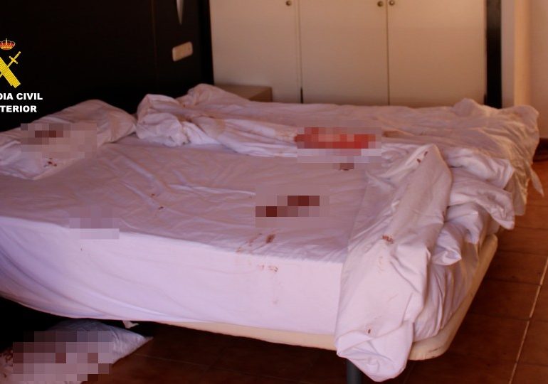 Teen arrested after ‘attacking female tourists in their hotels’ on hols island as chilling pics show blood-stained rooms