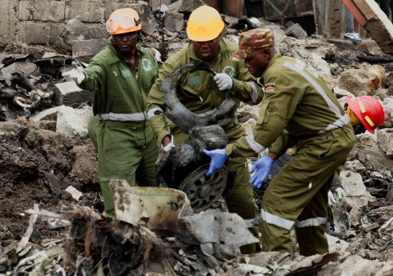 Plane crash in Kenya kills at least 6 after charity’s medical jet smashes into neighbourhood and erupts in fireball