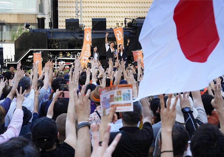 Inspired by Trump, an Insurgent Far-Right Party Wants to Make Japan Great Again