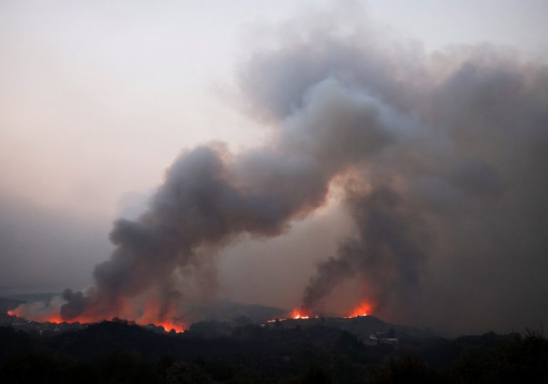 Wildfires ‘out of control’ in Spain as thousands evacuated and extra 500 troops deployed with holiday hotspots on alert