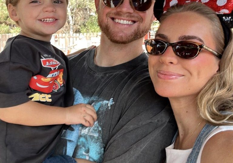 Parenting influencer Emilie Kiser’s husband was ‘watching basketball after placing $25 bet as son, 3, drowned in pool’
