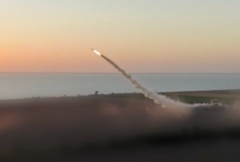 Watch new footage of Ukraine’s gamechanger long-range ‘Flamingo’ missile in action – with Moscow now in target range