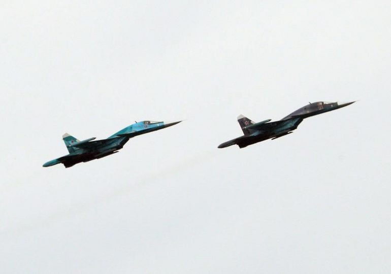 US scramble fighter jets to intercept Russian nuclear bombers off Alaska as EU tells Vlad they will shoot down jets