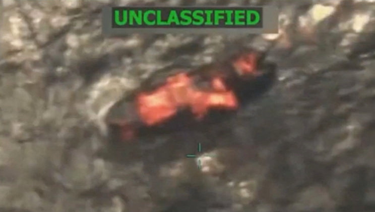 Moment Trump bombs ANOTHER Venezuelan drug boat killing 3 in US war on drugs as Maduro calls up ‘2.5m troops’