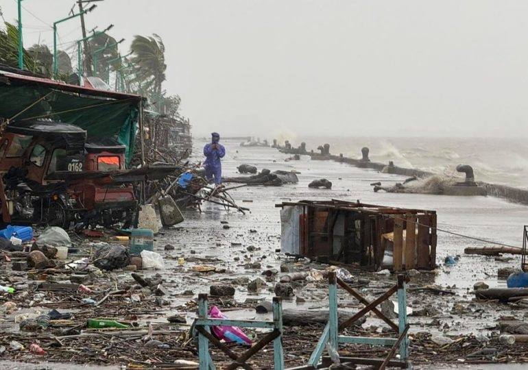 Deadly super typhoon with 137mph winds hits Philippines lashing island nation as hundreds of flights are cancelled