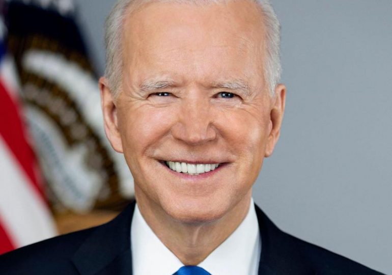 Trump rips down Joe Biden’s official White House portrait – and replaces it with photo of an ‘autopen’