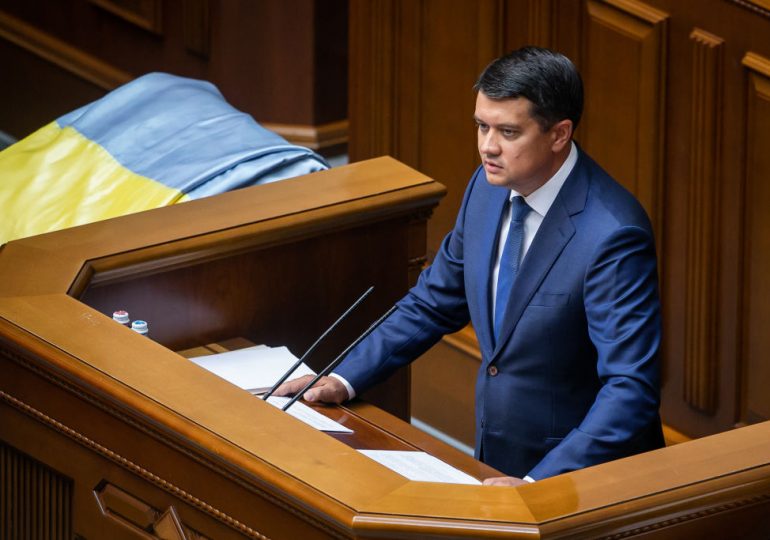 Dmytro Razumkov: Only the U.S. Can Broker Peace in Ukraine