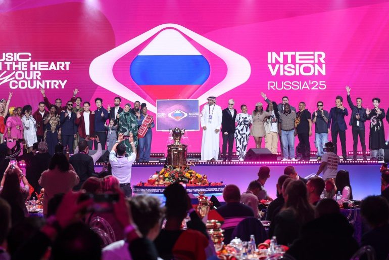 Thought Eurovision was wacky? Inside Putin’s weird anti-West singing extravaganza – from Kremlin pal to ‘X-Factor’ star