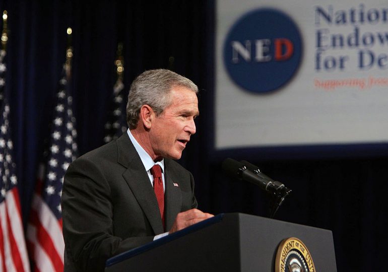 Trump Shatters a Long Legacy of Bipartisan Support for Promoting Democracy Abroad