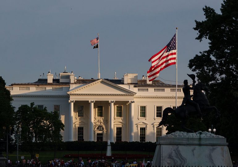 White House Says Viral Video of Object Tossed Out Window Was Result of ‘Regular Maintenance’