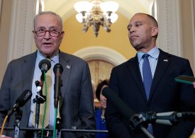 Top Democrats Leave White House With No Deal as Shutdown Nears