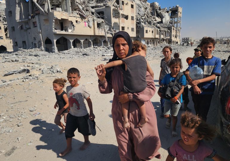 More Than 400,000 Flee Gaza City As Israel Pushes Ahead With Ground Invasion